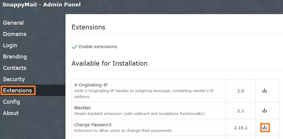 xsnappy extensions